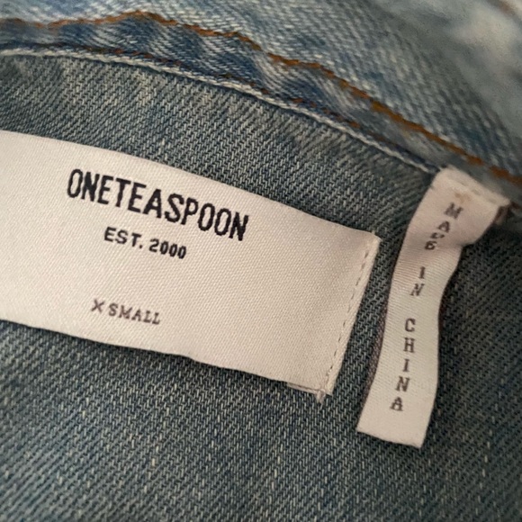 One Teaspoon Wolfgang Western Denim Shirt - Picture 3 of 16